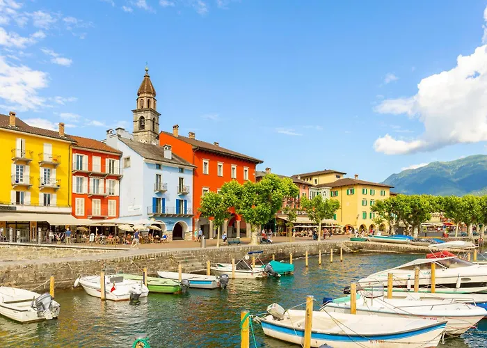 Apartament Red And Yellow - Happy Ronco sopra Ascona